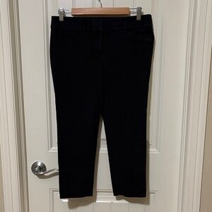 Loft Black Cropped Pants